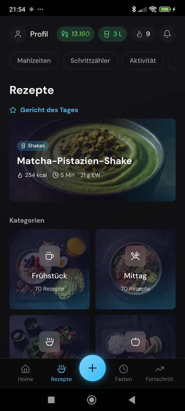 Rezepte für deine Ziele